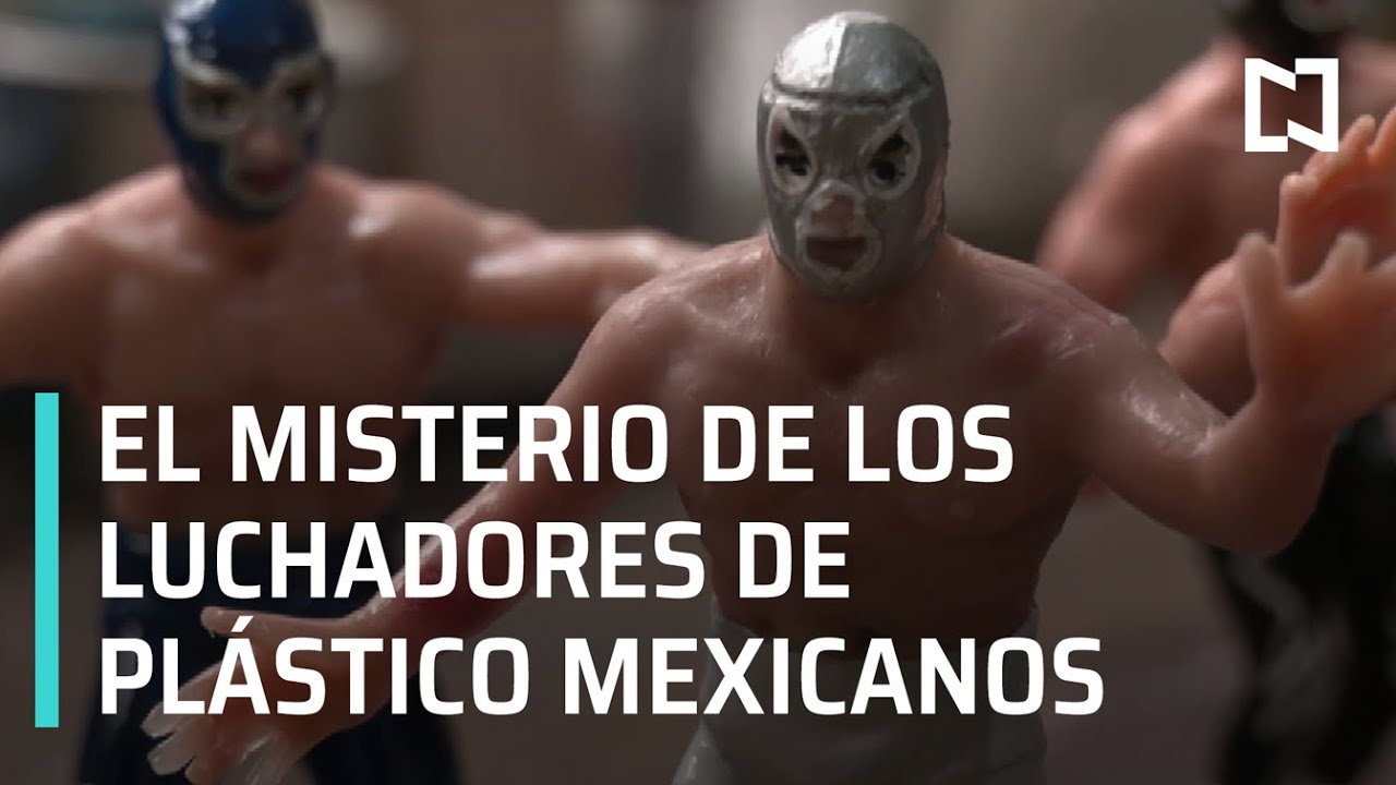 Sobrevive tradición de los luchadores de plástico, un juguete artesanal de la CDMX - En Punto