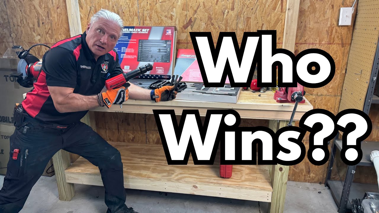 Testing Snap On vs Mayhew vs Cheap Chinese Air Hammer Chisels. Major Price Differences!!
