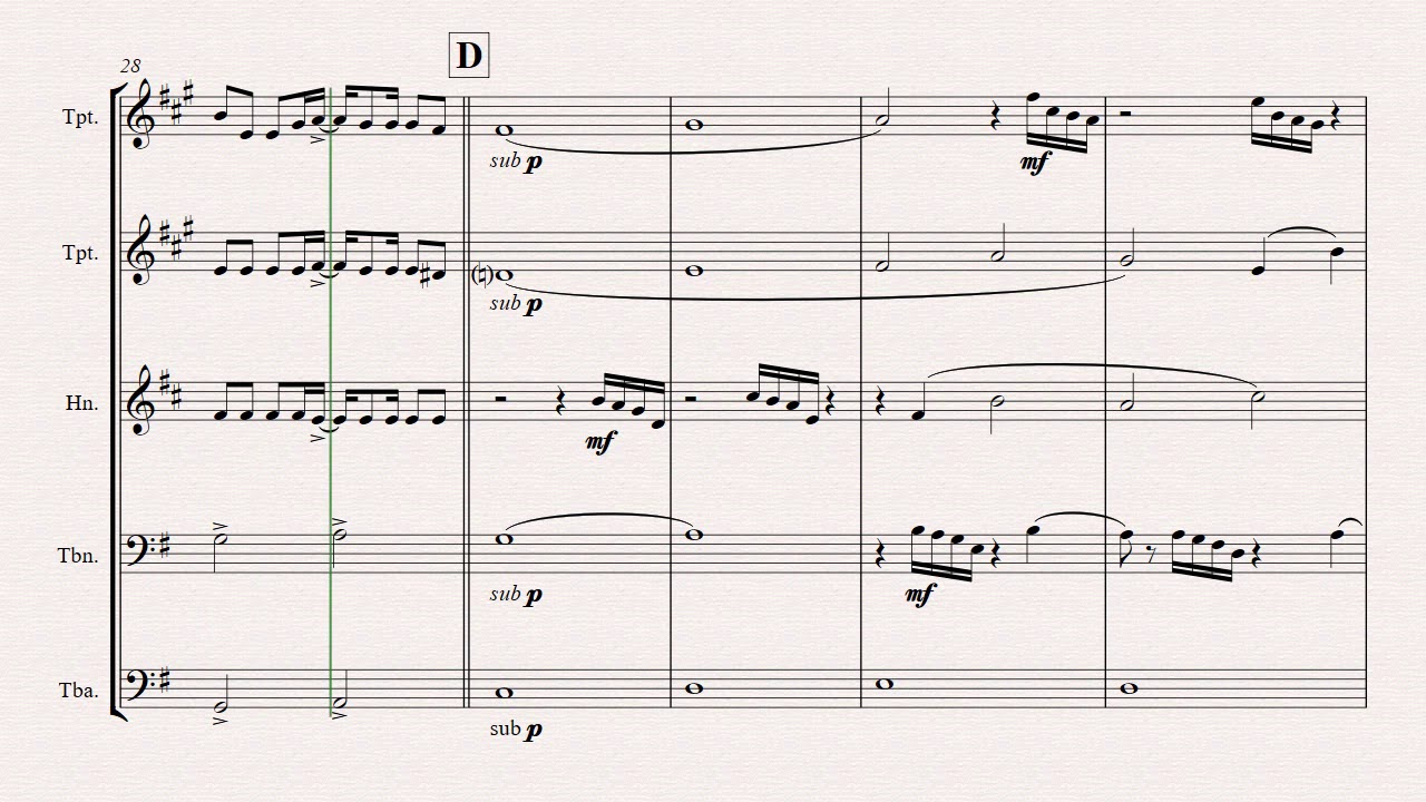 Baba Yetu - From Video Game Civilization IV (orig. key) - Brass Quintet