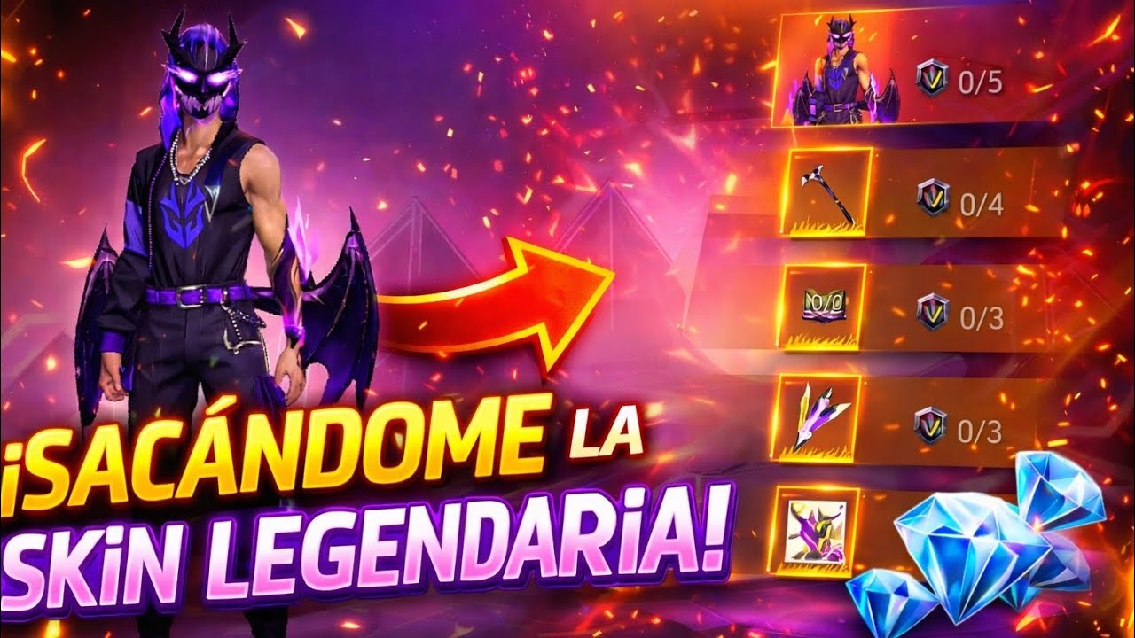 Intente sacar la skin legendaria y esto paso💀
