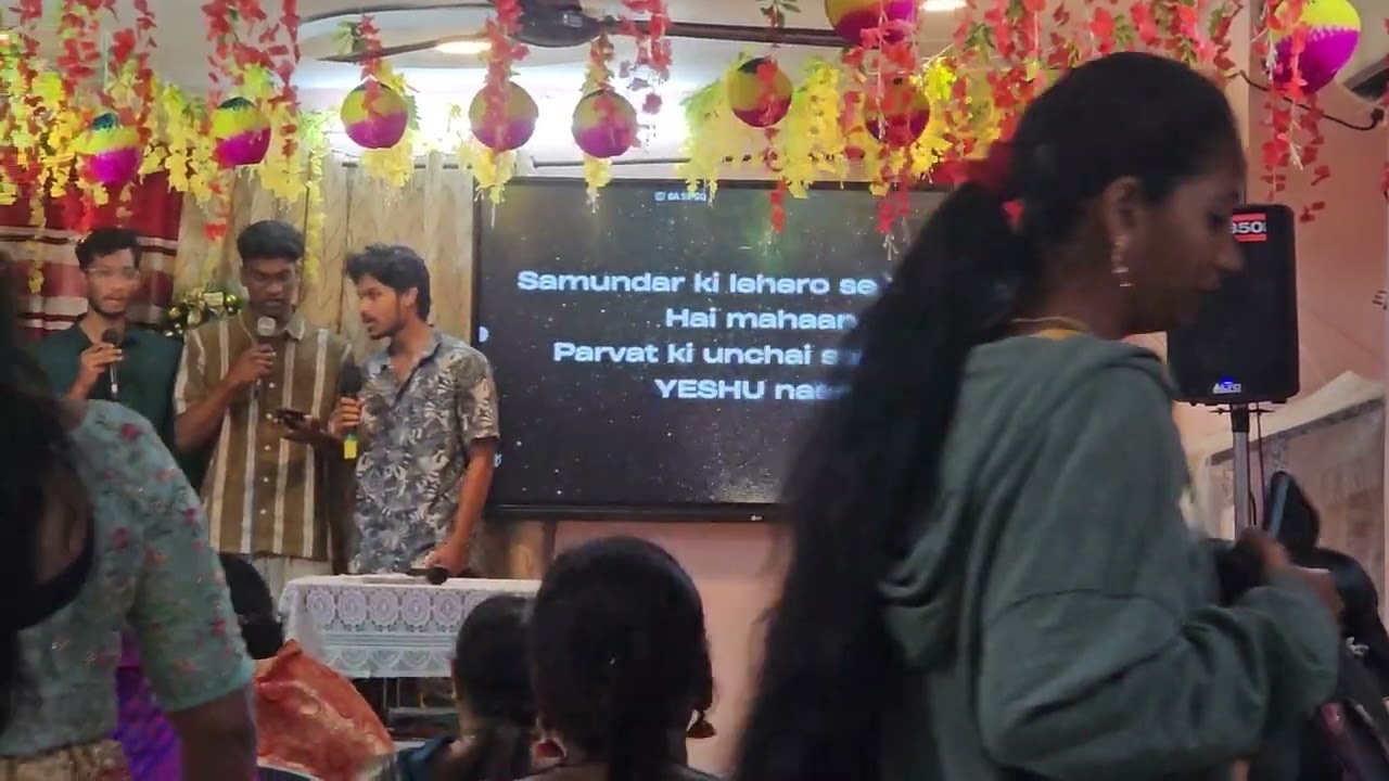 Evening service in ABC AS Raonagar 