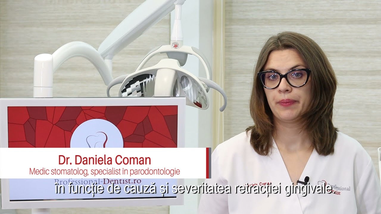 Recesiunea gingivală - Clinica Stomatologică Professional Dentist din Iași