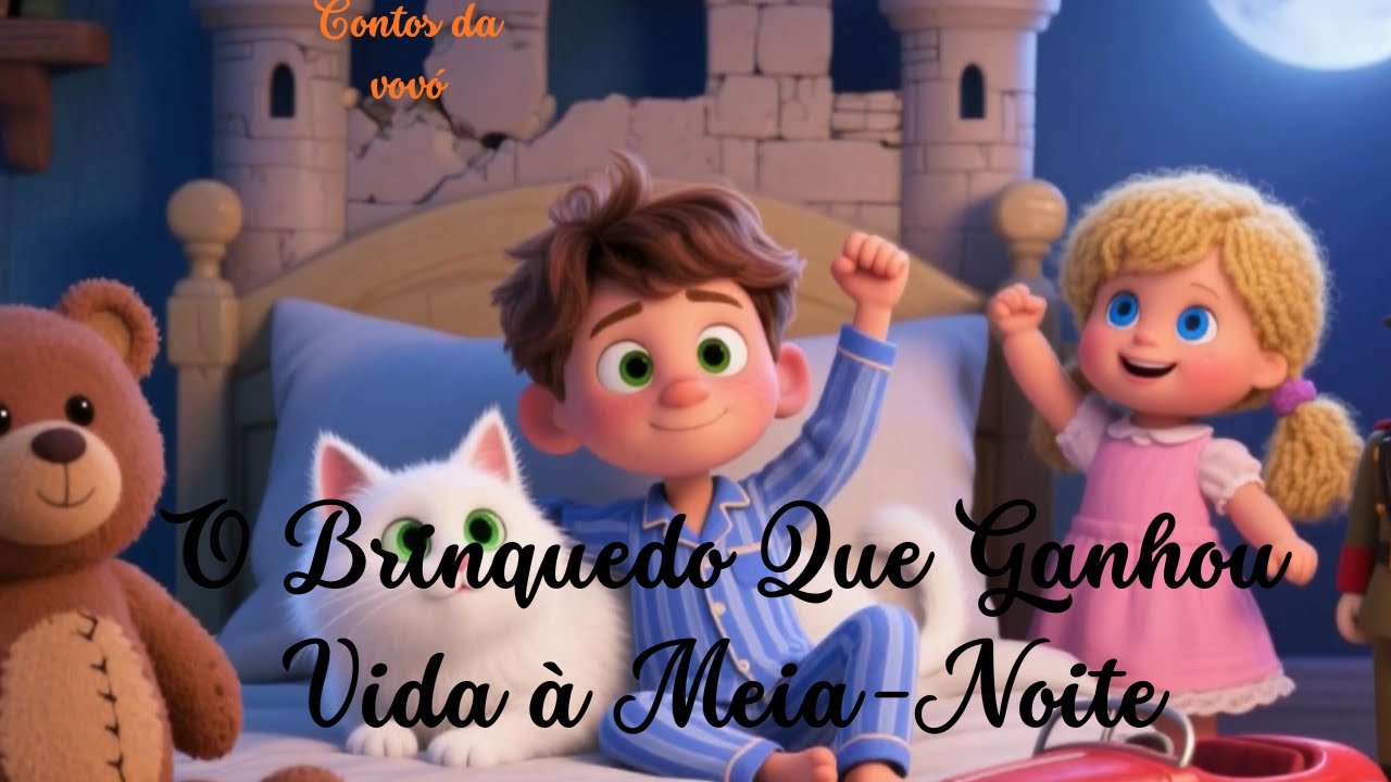 O Brinquedo Que Ganhou Vida à Meia-Noite 🧸✨ | Histórias da Vovó | Contos Infantis #historinhas