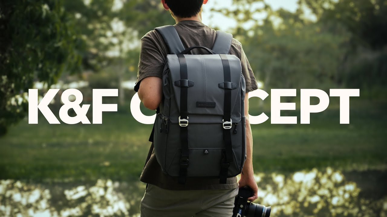 A Mochila de Câmera mais bonita de 2025! Mochila K&F Concept 20L