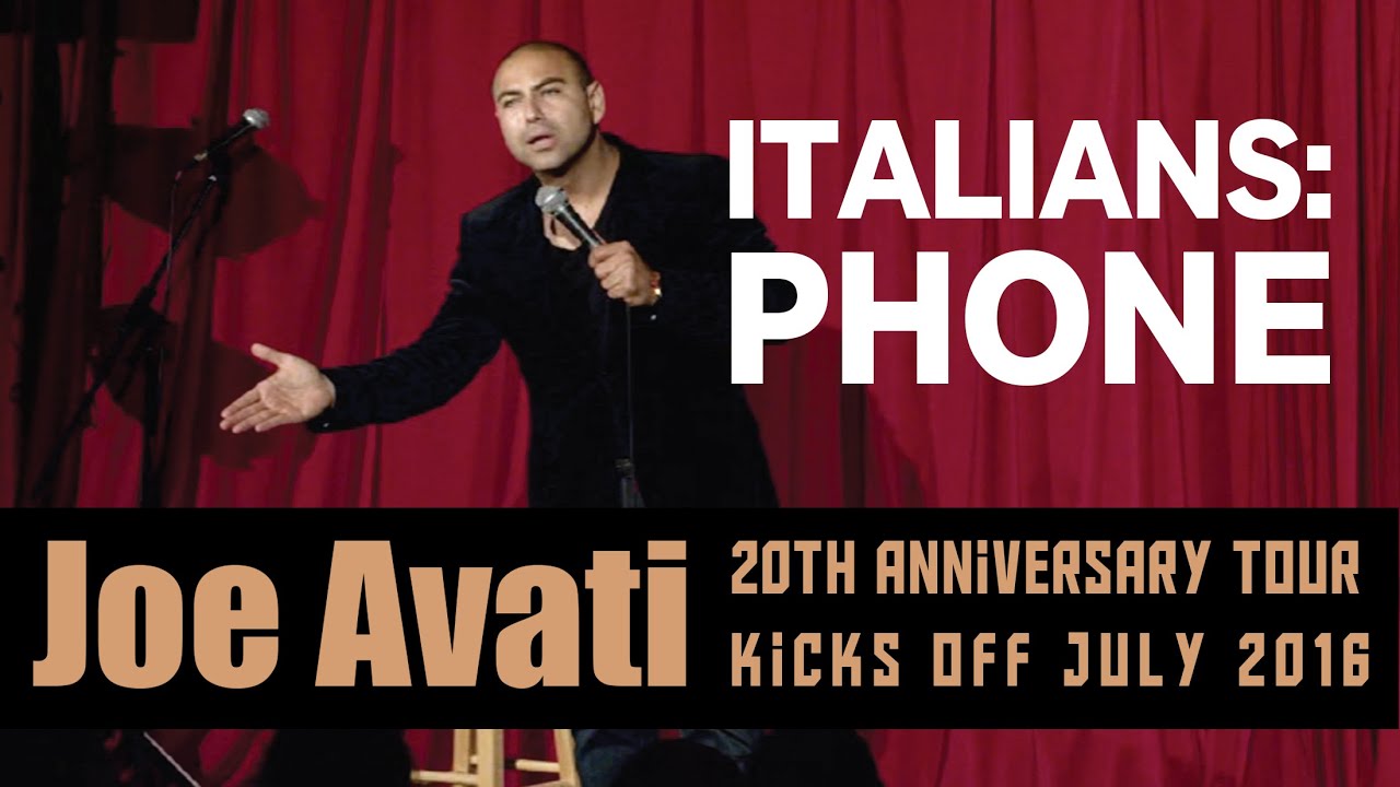 Italians & The Phone | Joe Avati: LIVE (DVD)