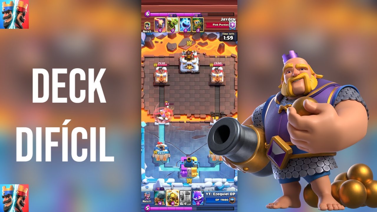 ESSE É O MELHOR DECK DE  GIGANTE REAL QUE VOCÊ VAI VER HOJE - CLASH ROYALE