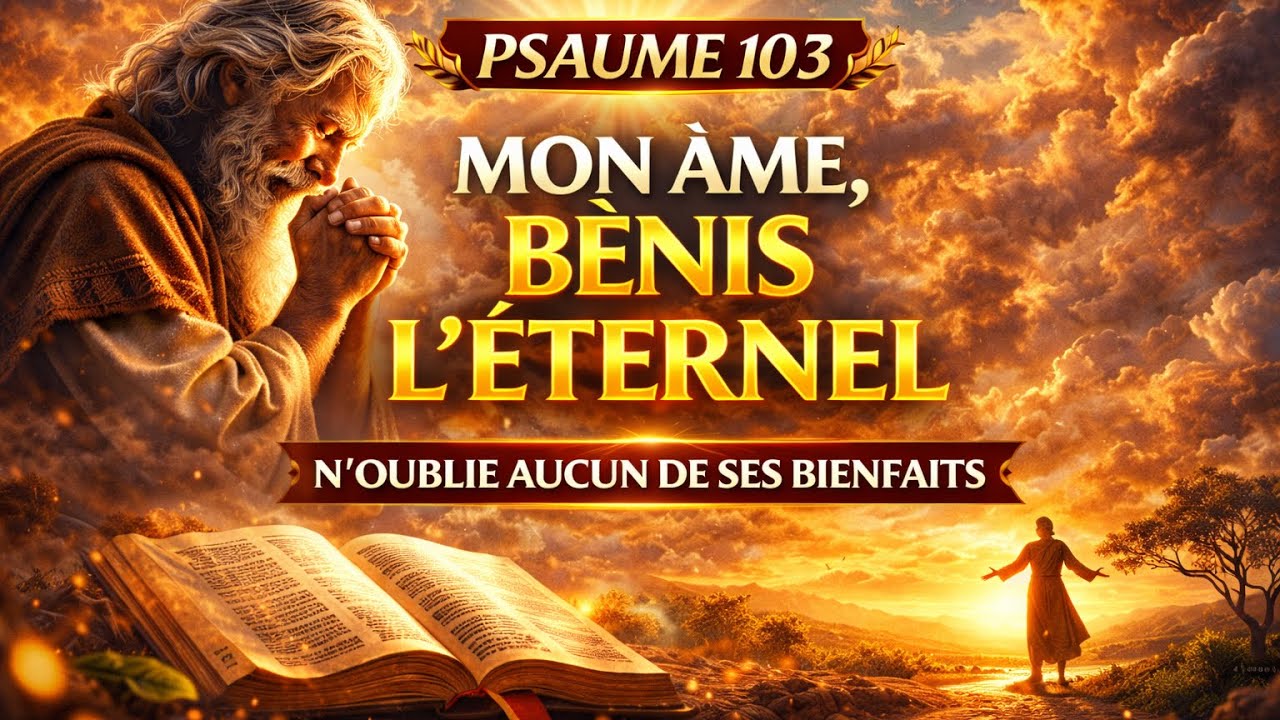 Psaume 103 | Mon Âme, Bénis l’Éternel | Louange et Reconnaissance Puissante