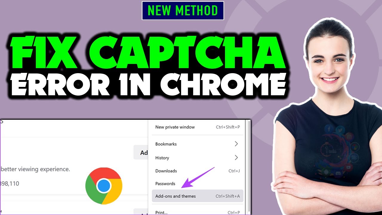 Как исправить ошибку капчи в Chrome 2026 | Как исправить неработающую reCAPTCHA