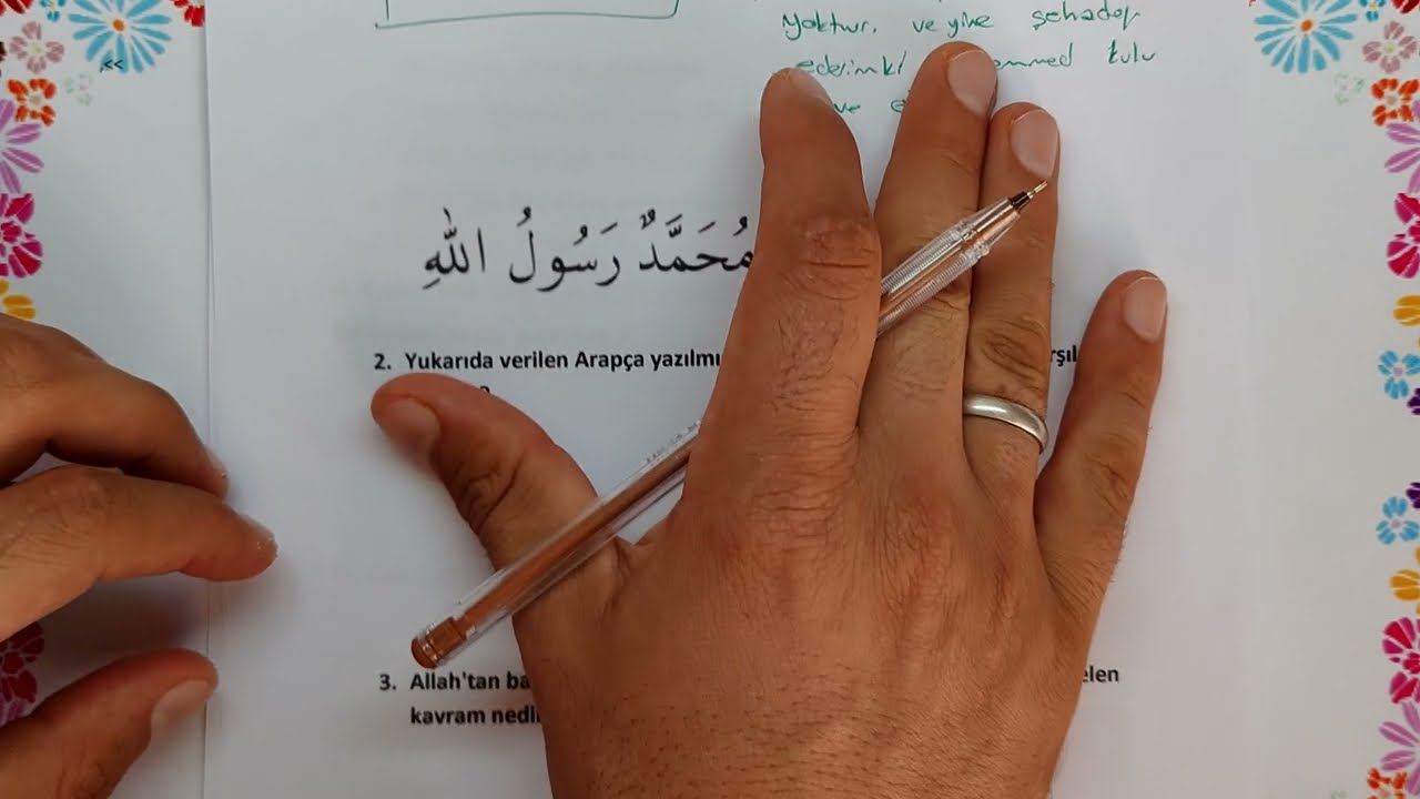 8. Sınıf Kuranı Kerim Dersi 1. Dönem 1. Yazılı ❗Açık Uçlu (%99 Çıkabilir 😊😊😊 )