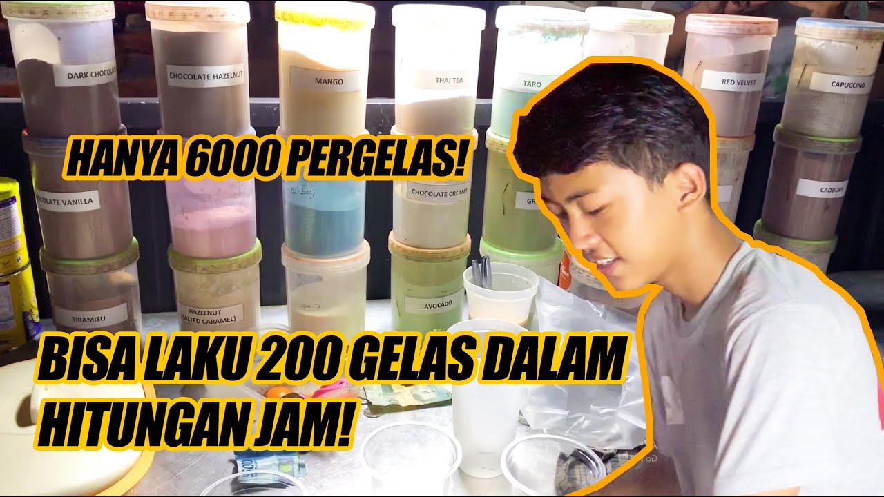 PUNYA PULUHAN RASA, SAKING LARISNYA PENJUAL SATU INI SAMPAI GK BISA DUDUK | INDONESIA STREET FOOD