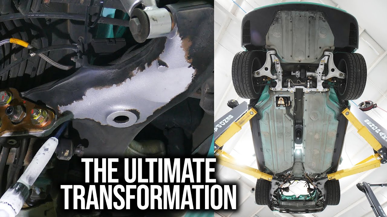 Dry Ice vs. Porsche 964 - Underbody Restoration + Engine Reseal!
