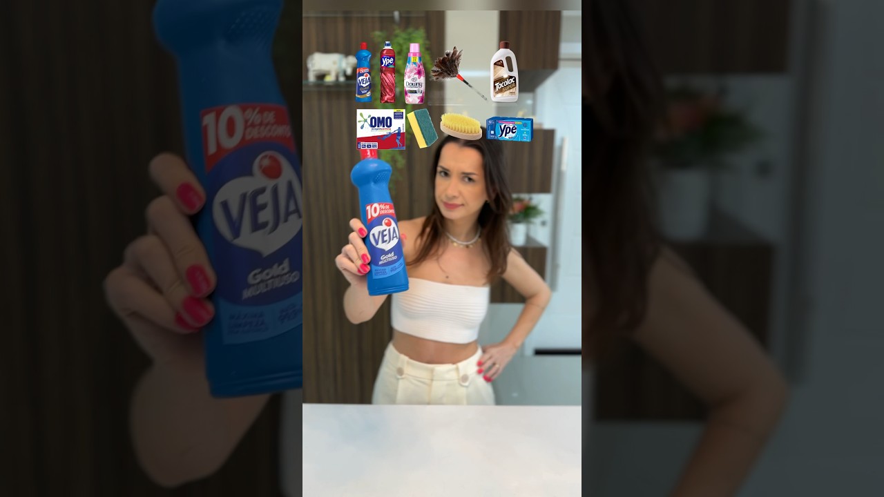 Qual produto de limpeza &eacute; bolo? Deixe aqui nos coment&aacute;rios quantos voc&ecirc; acertou.