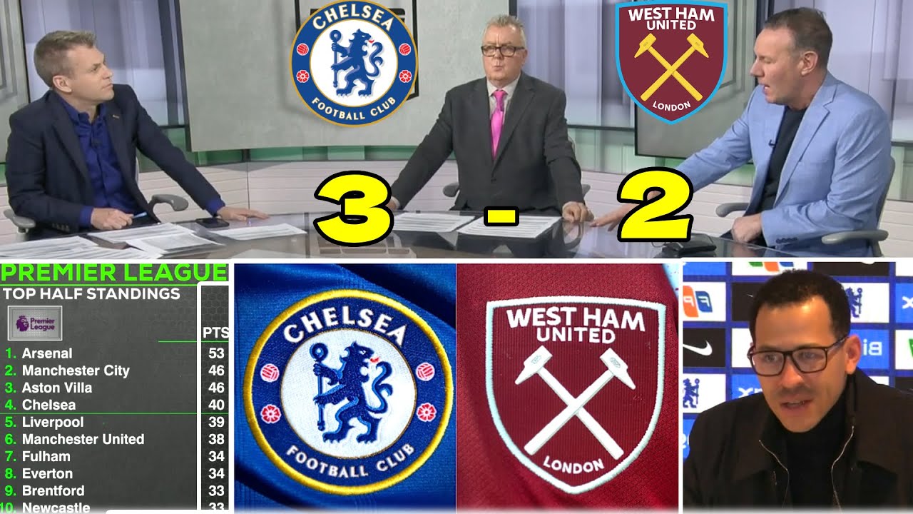 Chelsea vs West Ham 3-2. Mistakes made? 🤔 Rosenior criticized! Reactions to Chelsea's victory.