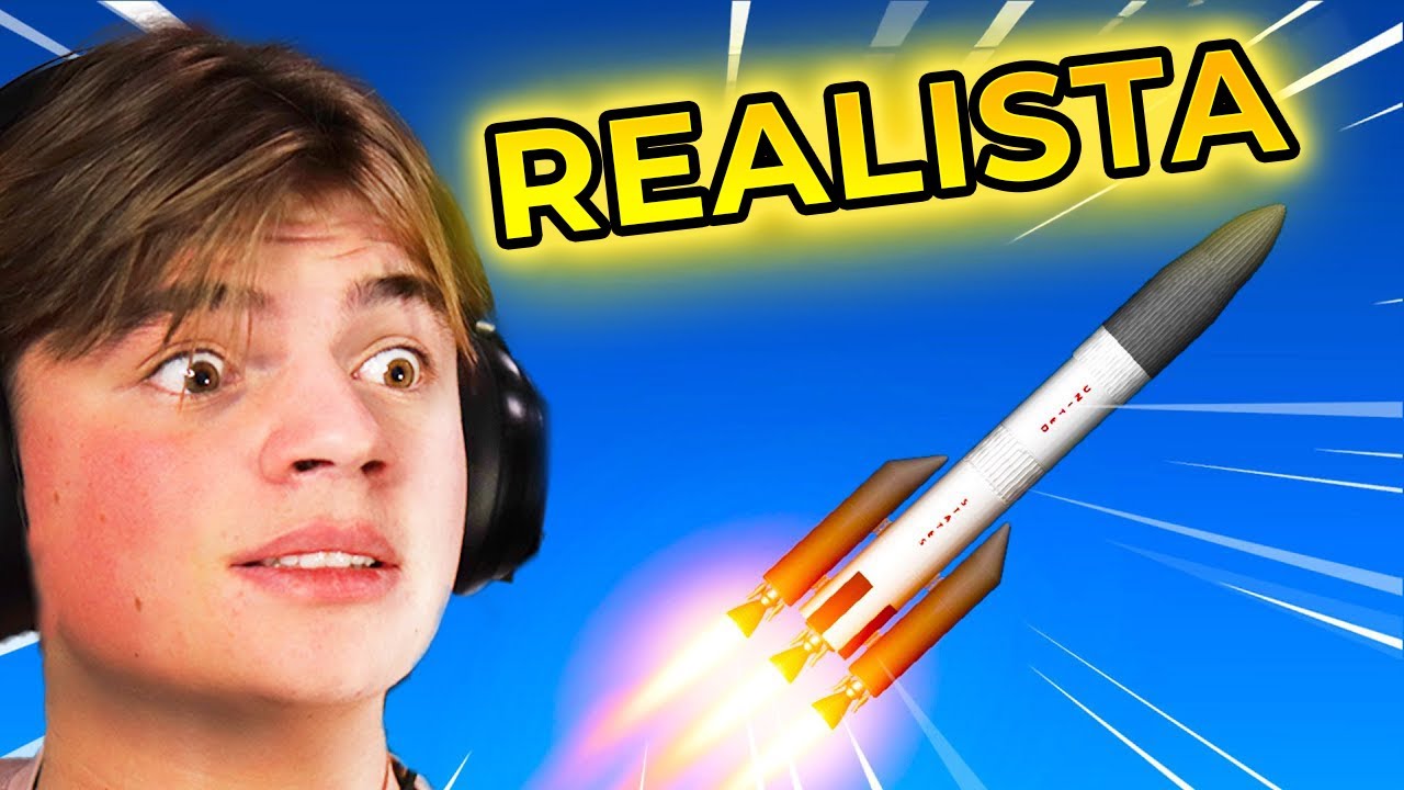 Quão Difícil é o MODO REALISTA no Spaceflight Sim?