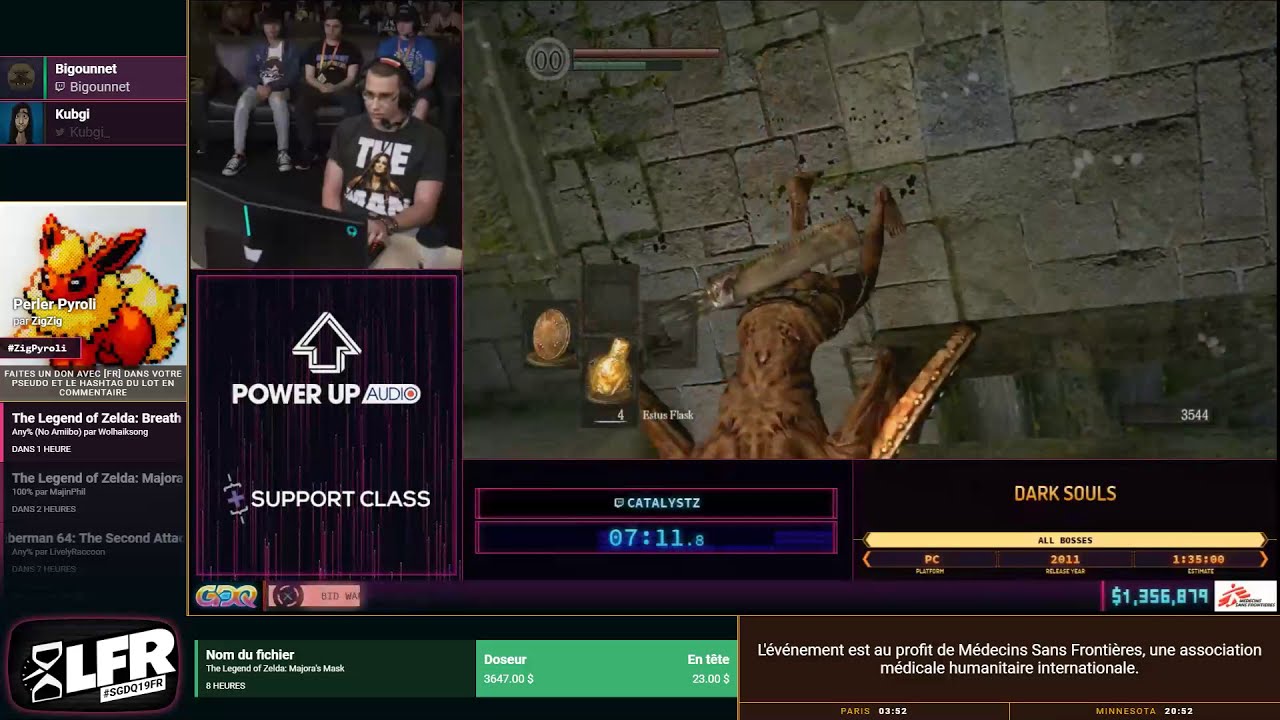 Dark Souls en 1:25:27 (All Bosses) [SGDQ2019]