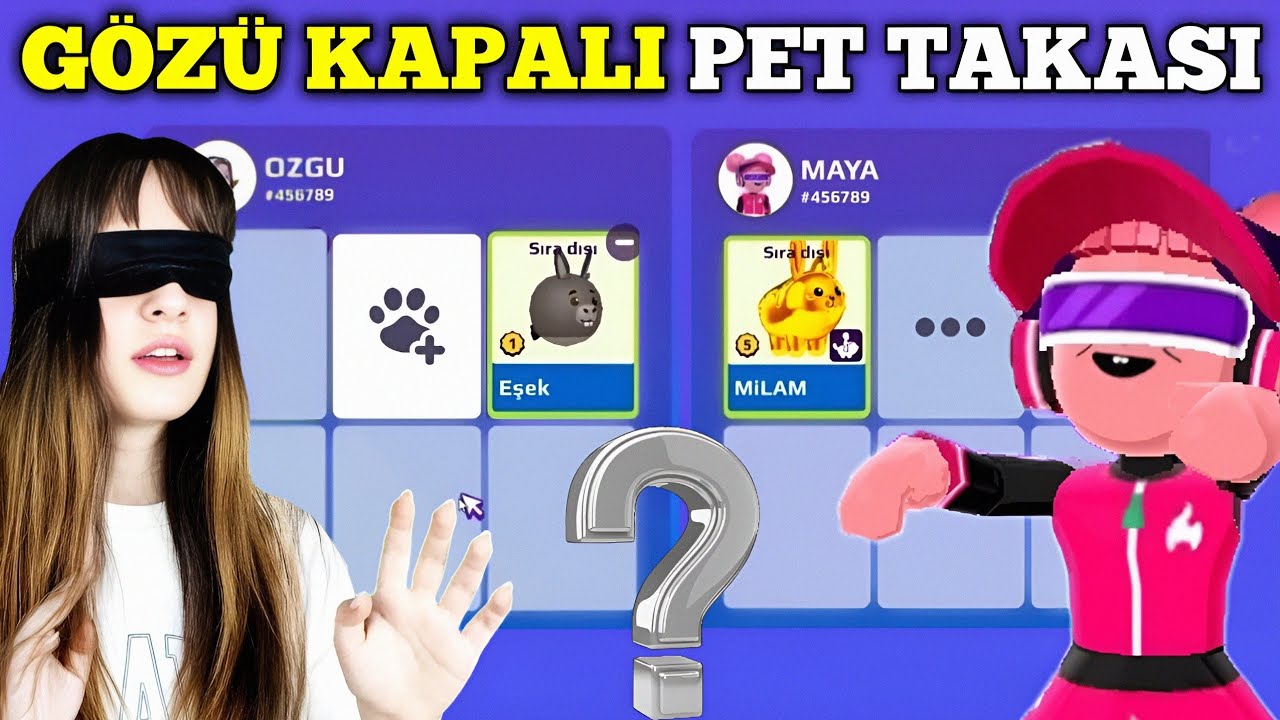 PK XD MAYA İLE GÖZÜ KAPALI PET TAKASI ! EŞEK Mİ? ALTIN TAVŞAN MI? | ÖZGÜŞ TV