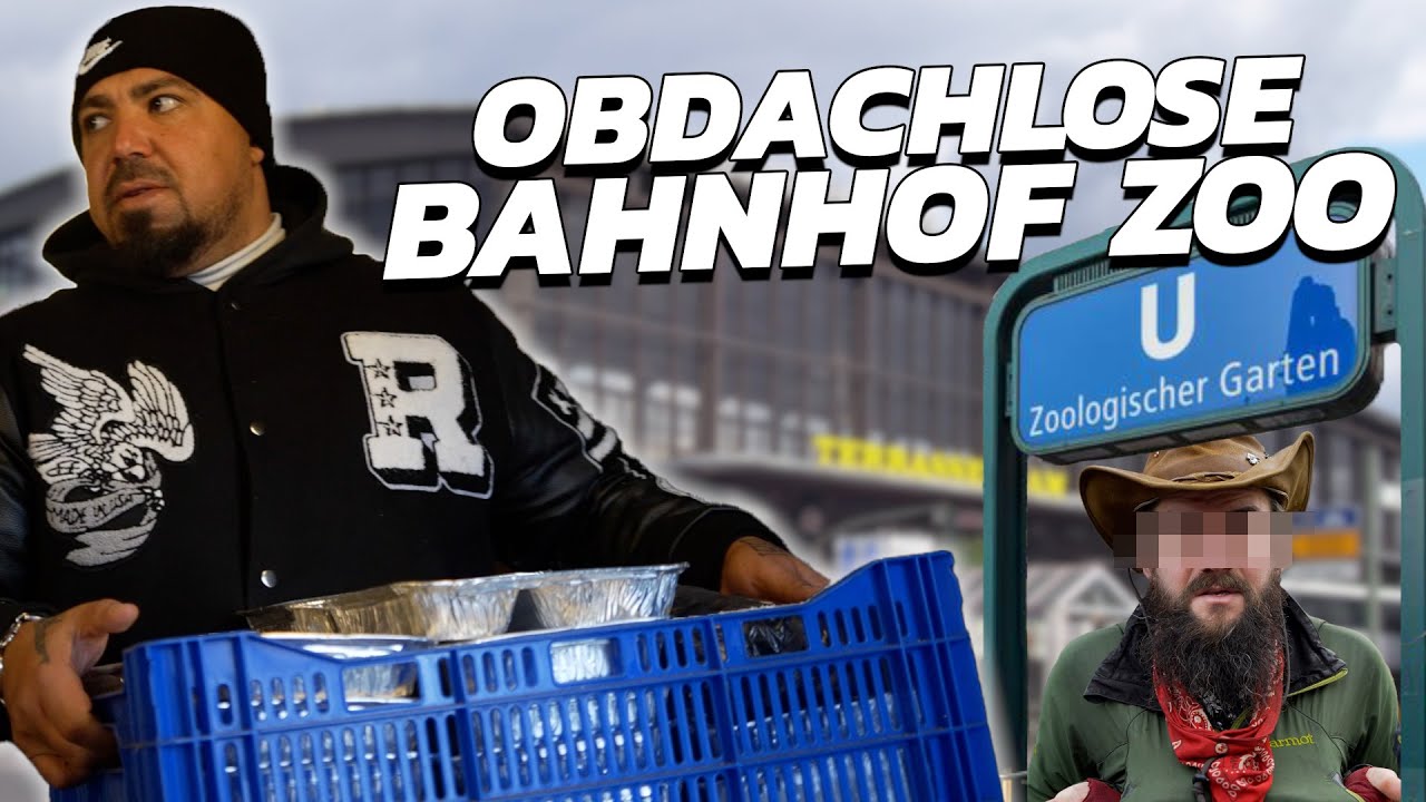ESSEN für die OBDACHLOSEN vom BAHNHOF ZOO | Weihnachtsspezial Sendung 🫶🏽