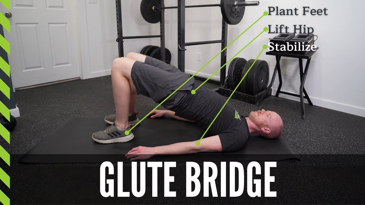 Glute Bridge for Runners