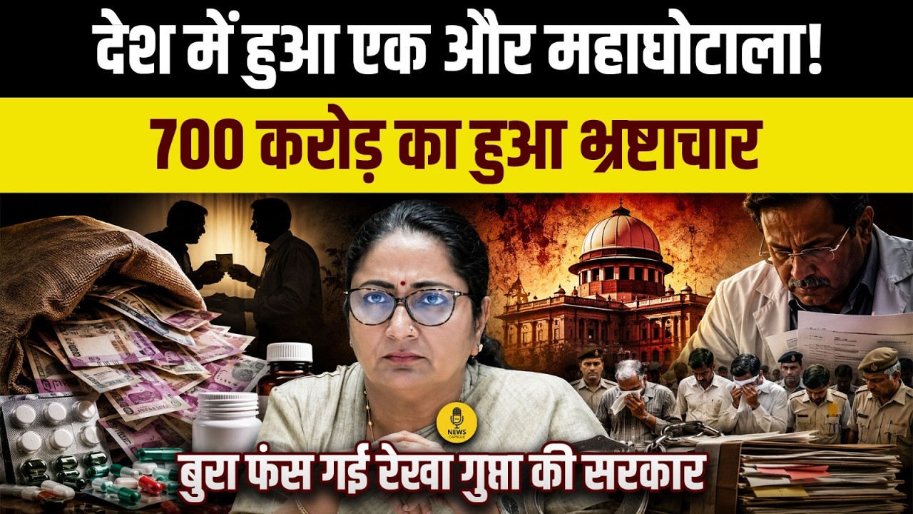 700 करोड़ के भ्रष्टाचार में फंस गई Rekha Gupta की सरकार । Delhi Health Scam