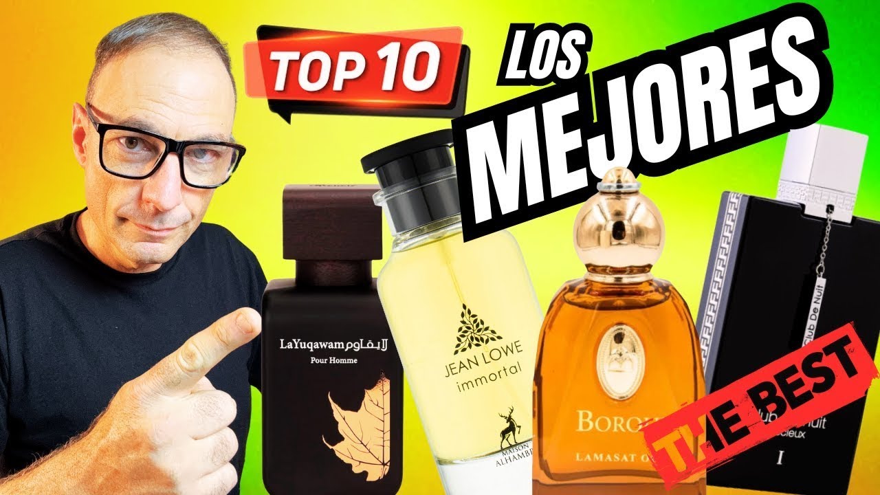 Los mejores 10 PERFUMES ÁRABES de mi colección