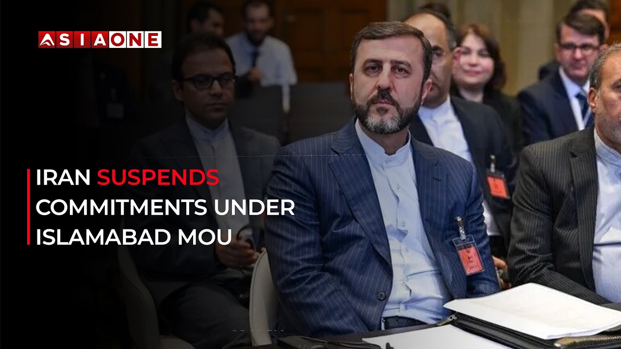 Iran Suspends Commitments Under Islamabad MoU | Asia One News