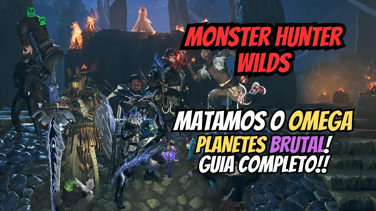 MONSTER HUNTER WILDS - GUIA COMPLETO OMEGA PLANETES BRUTAL | COMPLETE GUIDE SAVAGE OMEGA PLANETES!!