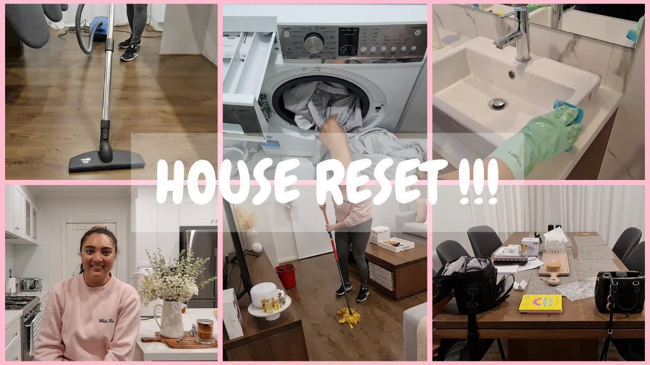 *NEW* HOUSE RESET ! EXTREME CLEAN WITH ME ! CLEANING MOTIVATION !!