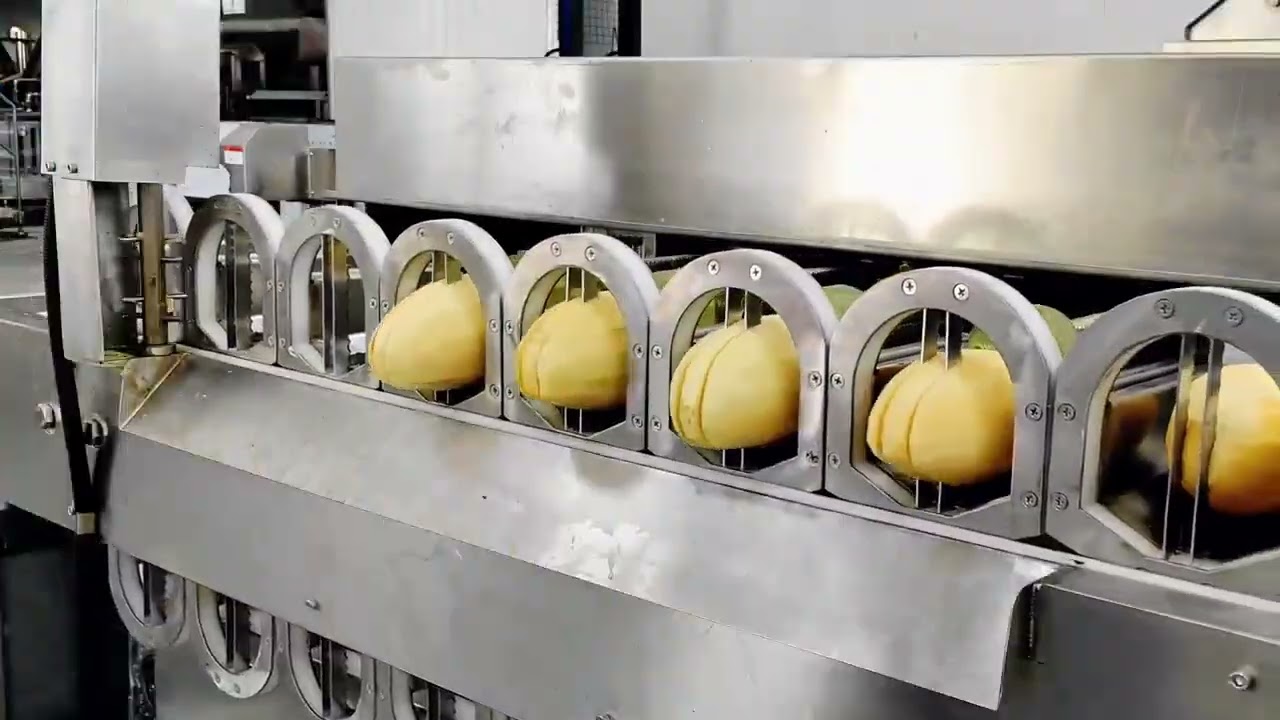 Mango Peeling, Destoning & Strip Cutting Line &mdash; Fengxiang Food Machinery