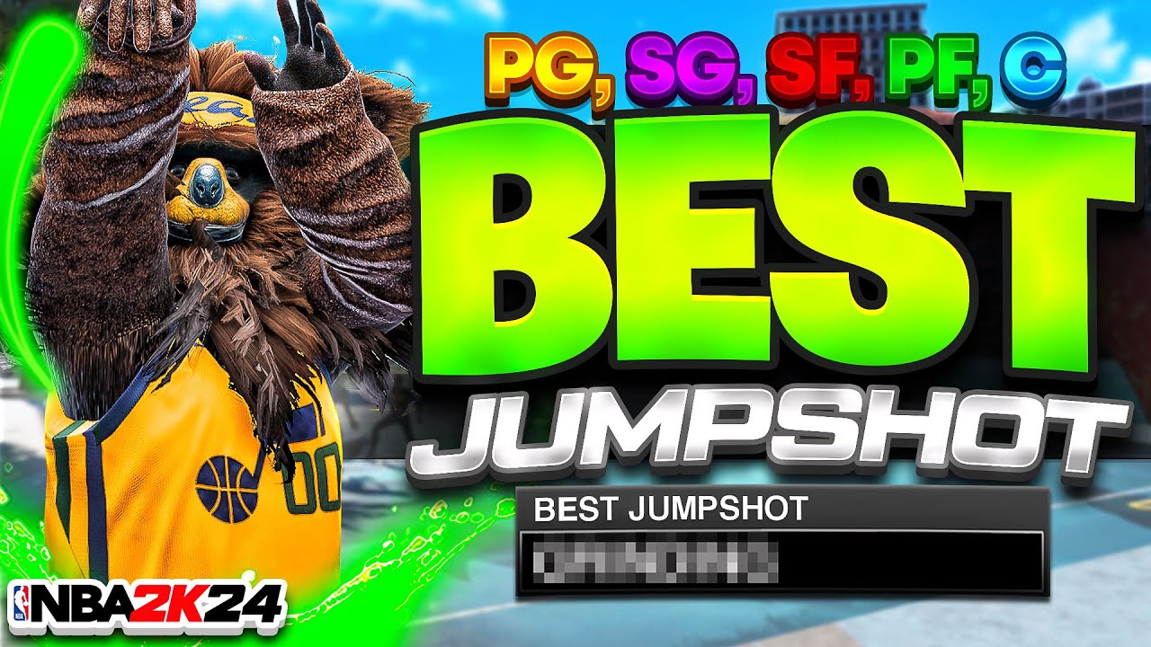 BEST JUMPSHOTS for EVERY BUILD ON NBA 2K24! FASTEST 100% GREENS JUMPSHOT! best jumpshot 2k24