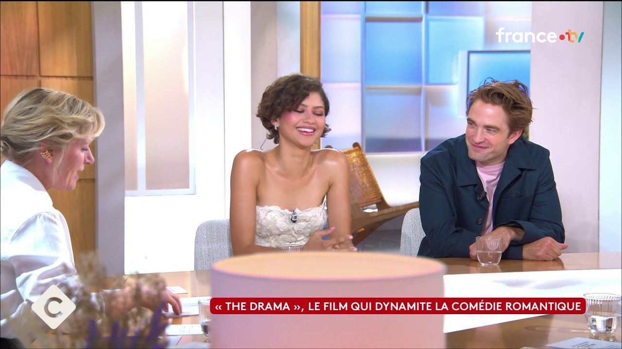 Couple &agrave; l&rsquo;&eacute;cran : Zendaya & Robert Pattinson dans The Drama - C &agrave; Vous l&rsquo;Int&eacute;grale - 31/03/2026