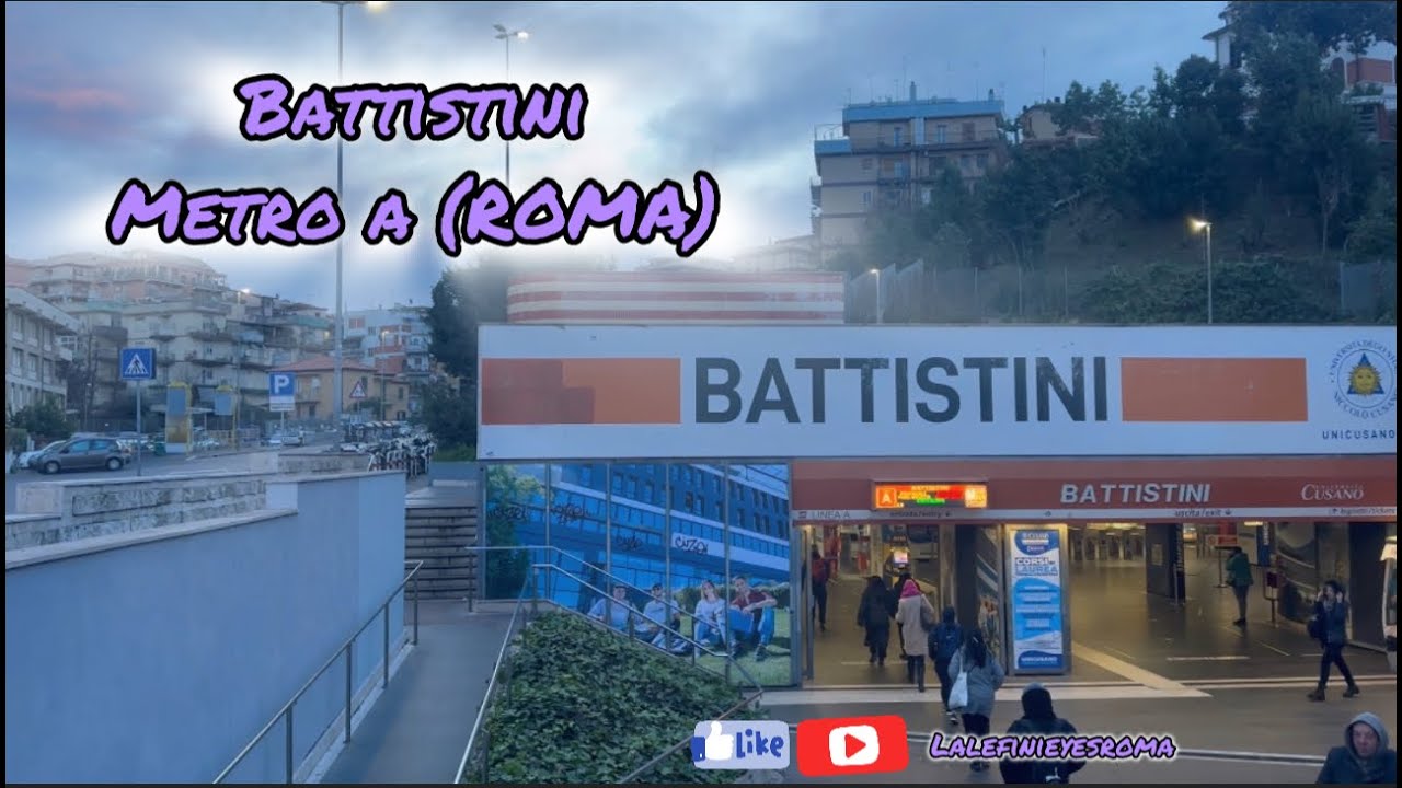 Battistini Metro Tour| Treni in arrivo ed in partenza ai binari @lalefinieyesroma