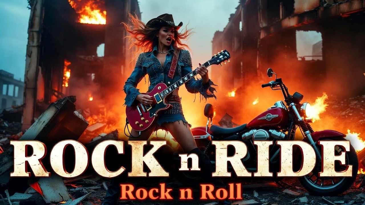 Best Music Rock N Roll 🎸 Rock N Ride 🔥 Wild Steel | Ride the Beat