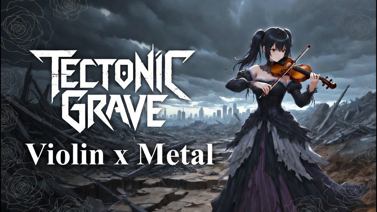 【Speed Metal / Violin】Tectonic Grave - Nocturnal Rose [Official Audio]