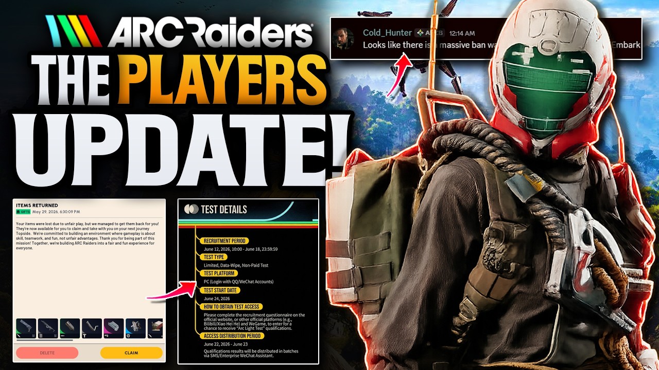 Обновление для ARC Raiders! У игроков теперь проблемы!