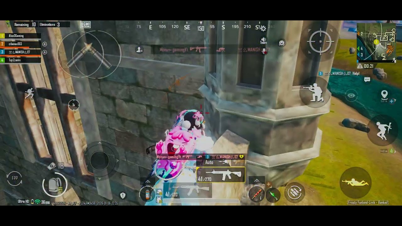 Livik Camping enemy spot Best M416+3x ￼ spray  👻￼