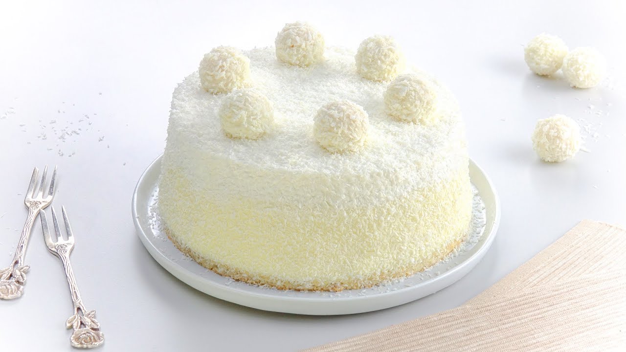 Tarta de Raffaello: un pastel de coco tan rico como el famoso chocolate