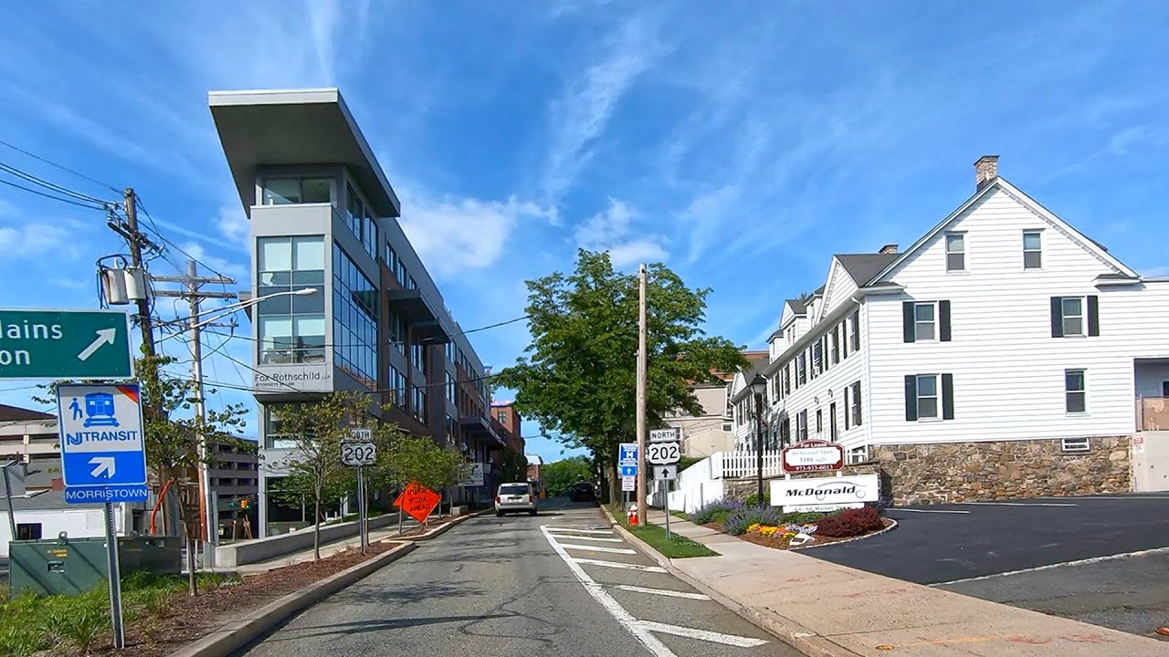 US Route 202 northbound from Morristown to Wayne NJ