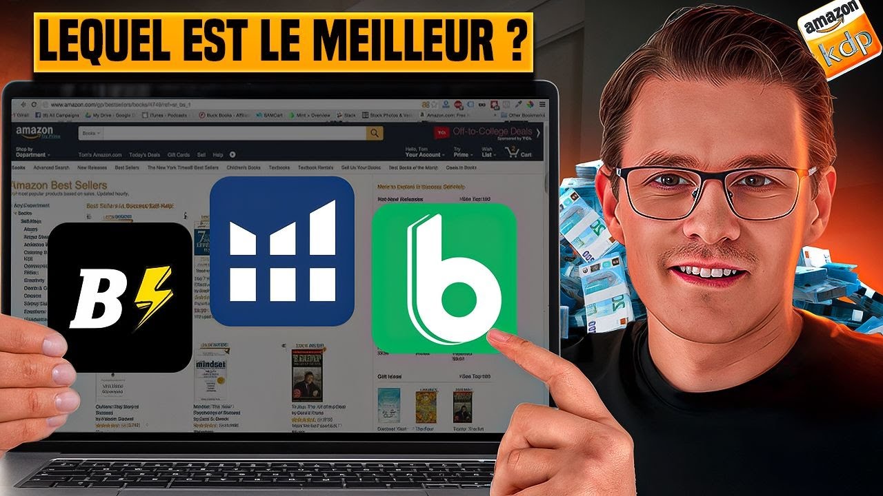 Lequel Est Vraiment le Meilleur Outil KDP ? (BookBeam vs Helium 10 vs BookBolt)