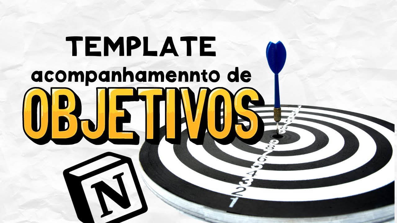 Dashboard de acompanhamento de Objetivos em Notion (com barra de progresso) TEMPLATE GRATUITO