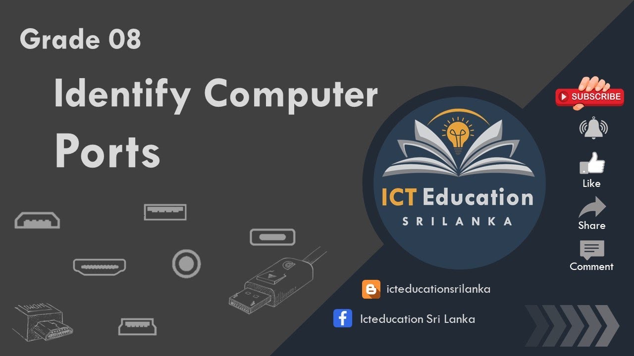 Computer Ports | Types of Port  | ICT Education | Grade 8