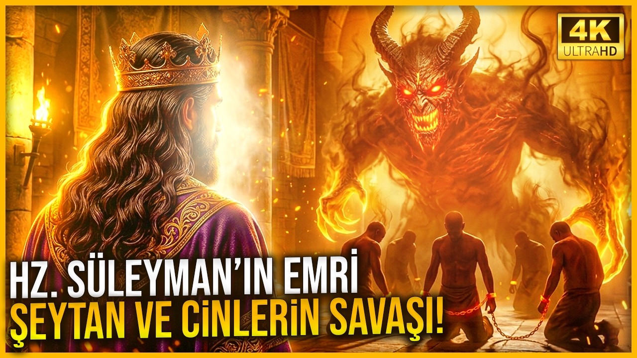 Hz. Süleyman’ın En Tehlikeli Emri | Şeytan Cinleri Birbirine Düşürdü