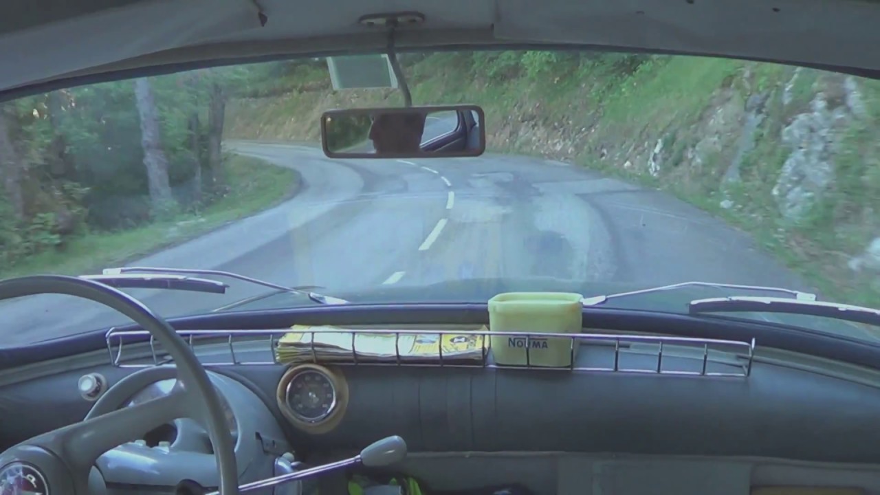 Panhard Dyna Z1 1955 Limouches pass Hill climb