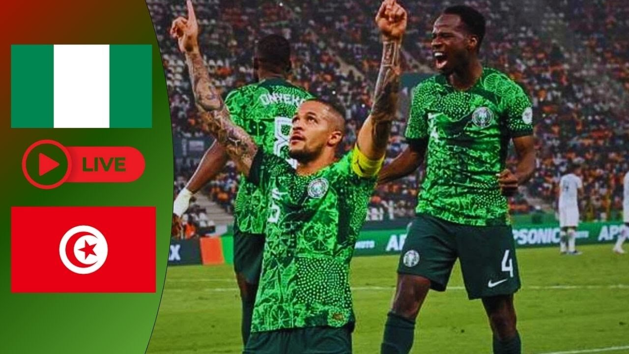 🔴 Nigeria vs Tunisia | Africa Cup of Nations / LIVE /  LIVE simulation