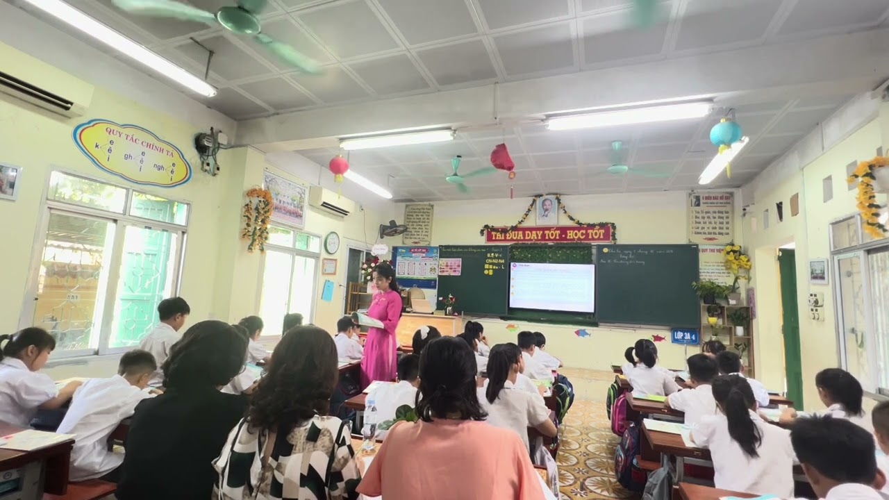 VIDEO TIẾT DẠY TẬP ĐỌC LỚP 3- BÀI CON ĐƯỜNG ĐẾN TRƯỜNG ( GV : Nguyễn Thị Ánh Hoà-Trường TH Hoàn Sơn)