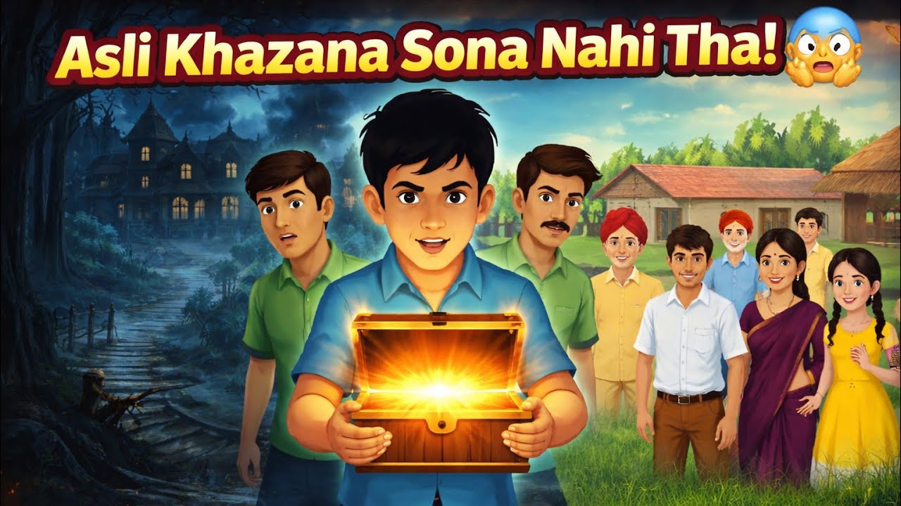 Mehnat Ki Jeet | Ek Gaon Aur Ek Rahasya  | Hindi Story | Moral story | kahaniyan | @ToonWorldTv786i 