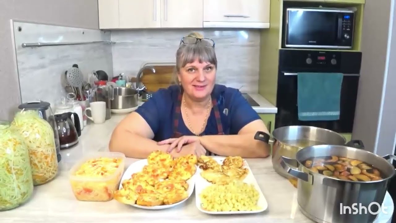 КАК прожить на ПЕНСИЮ ? ЭКОНОМНОЕ МЕНЮ ! ЗАГОТОВКИ  и рецепты ! Бутерброды,куриные котлеты ,капуста!