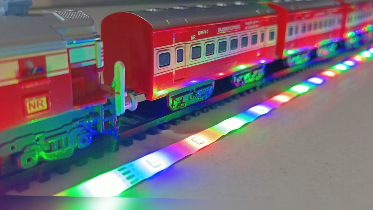 Lights and Train | Centy Indian Passenger Model Train