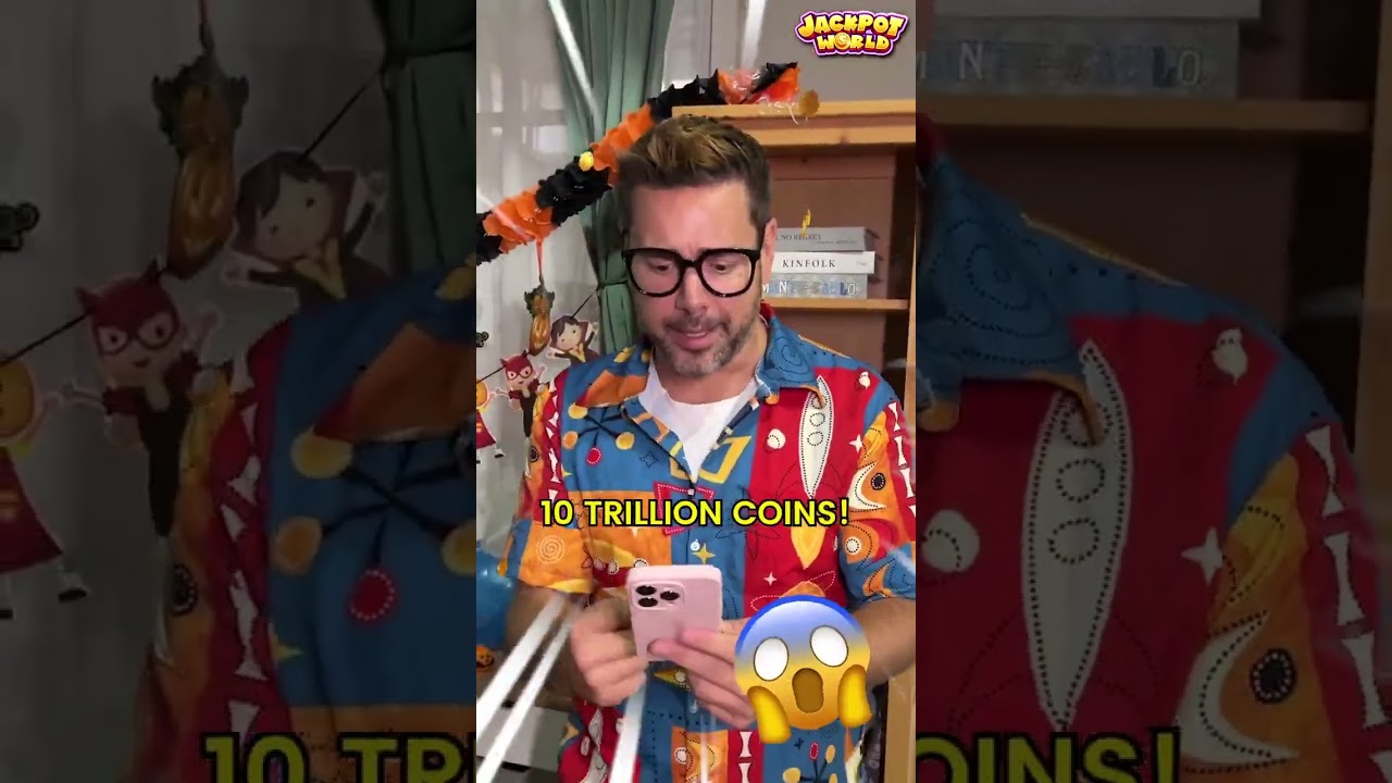 Colorful Halloween-Themed Slots Ad - Crazy Mobile Game Ad #cringe