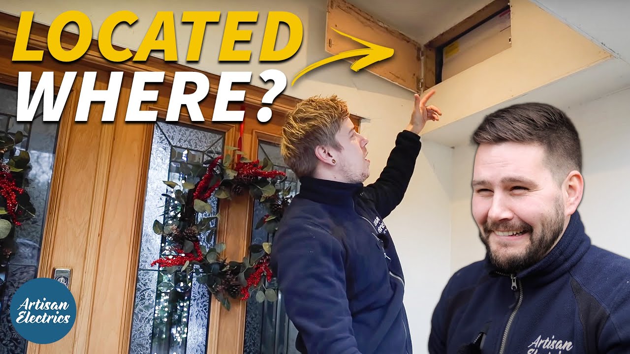 CRAZY PLACE TO PUT A CONSUMER UNIT - Electrician Life