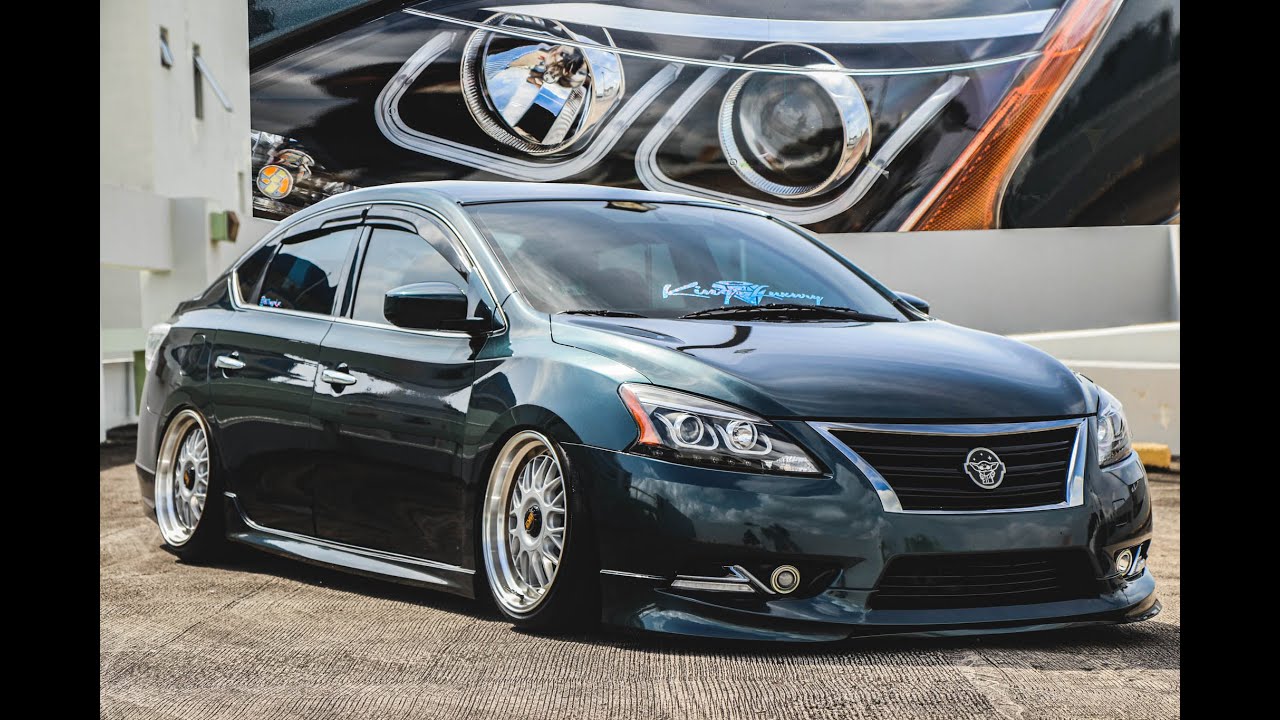 Nissan sentra B17 BAGGED  2014
